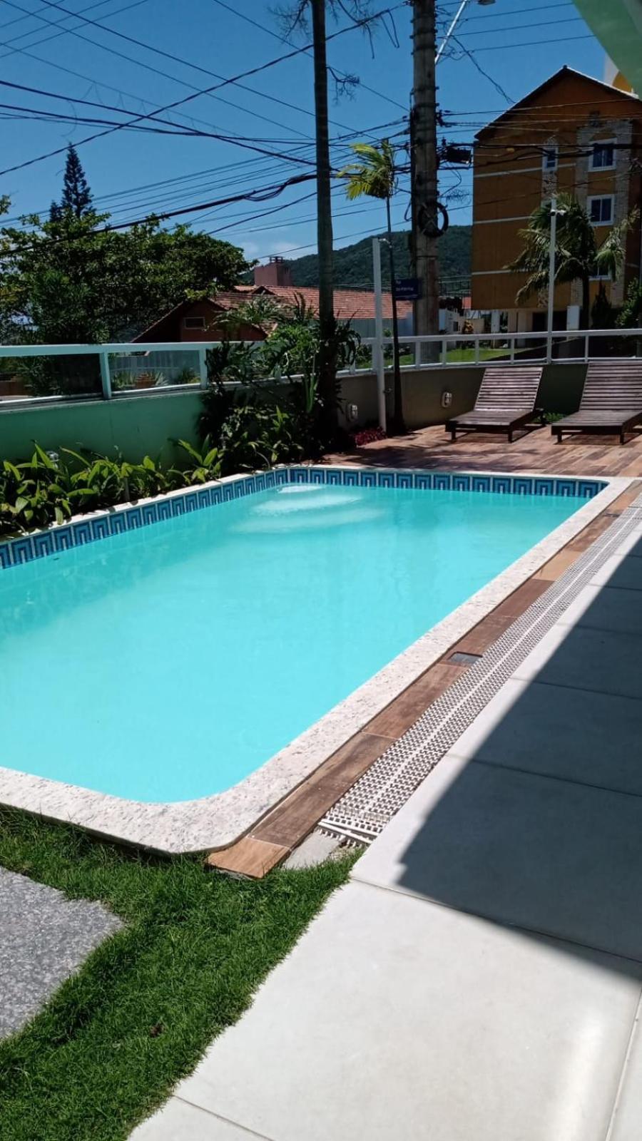 フロリアノポリスApartamento 100M Praia Do Santinhoアパートメント エクステリア 写真