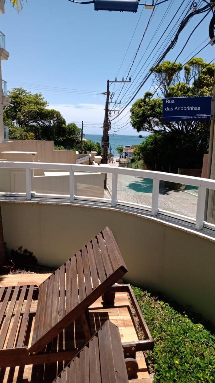 フロリアノポリスApartamento 100M Praia Do Santinhoアパートメント エクステリア 写真